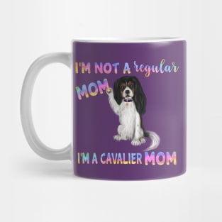 I'm Not a Regular Mom, I'm a Cavalier Mom, Tri-Colored Mug